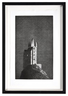 Lot 2022 - David Hockney OM, CH, RA (b.1937)  ''The Haunted Castle'' - (The Boy Who Left Home to Learn...