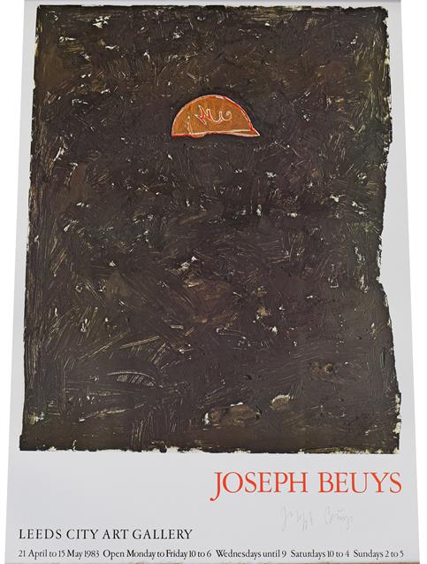 Lot 2026 - After Joseph Beuys (1921-1986) German Leeds City Art Gallery, 21 April - 15 May 1983  Signed,...