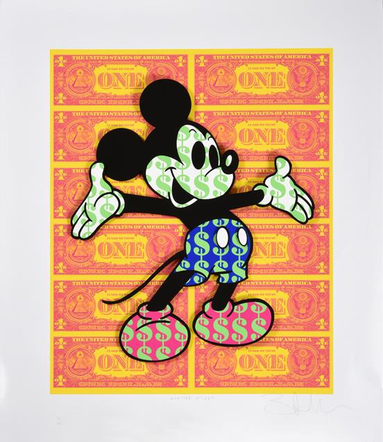 Lot 2035 - Ben Allen (b.1979) ''Monster  Mickey'' (2020) Signed, inscribed, stamped and numbered 15/50, UV...