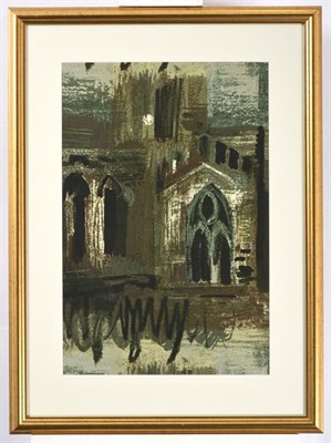 Lot 2047 - John Egerton Christmas Piper CH (1903-1992) ''Northern Cathedral'' (1960) for Arthur Sanderson...