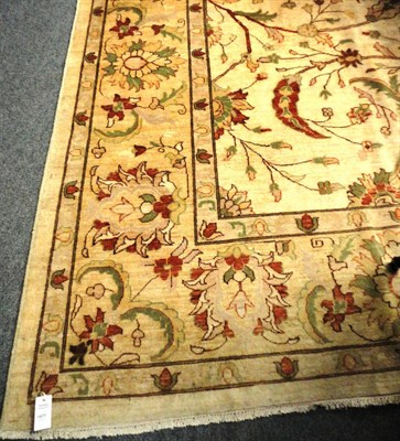 Lot 1477 - Modern Carpet of Ziegler Design  Probably Afghanistan The ivory field of palmettes and large...