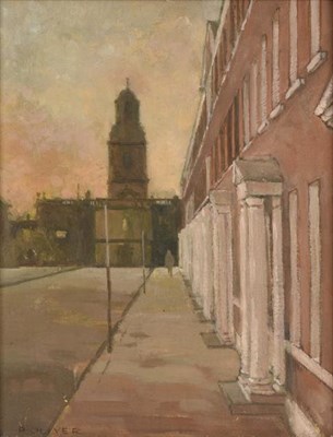 Lot 2078 - Raymond Oliver (b.1933) ''St Johns, North Wakefield'' Signed, oil on board, 22cm by 17cm...