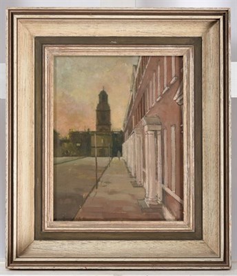 Lot 2078 - Raymond Oliver (b.1933) ''St Johns, North Wakefield'' Signed, oil on board, 22cm by 17cm...