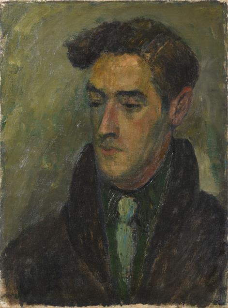Lot 2100 - Attributed to Alexander Jamieson (1873-1937) Portrait of a man Signed, oil on canvas, with...