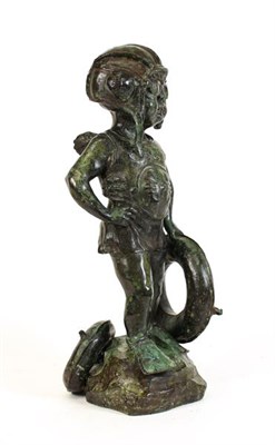 Lot 2110 - Graham Ibbeson MA (b.1951) ''Sea Guardian'' Signed and numbered 3/9, bronze, 49cm high  Sold...