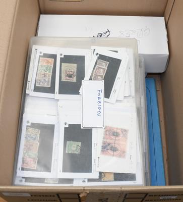 Lot 2006 - Worldwide, carton containing approx. 2000+ counter cards, generally 19th and early 20th...