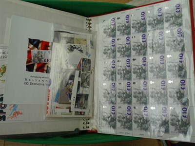 Lot 2044 - Multi-Generation Desk Clearance, a canvas carton filled with old catalogues (incl. SG. GB spec....