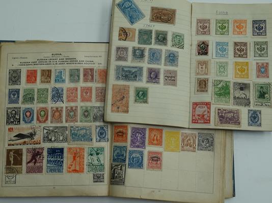 Lot 2046 - Worldwide, pre-war schoolboy/girl collection in a battered Olympic album, reasonably...