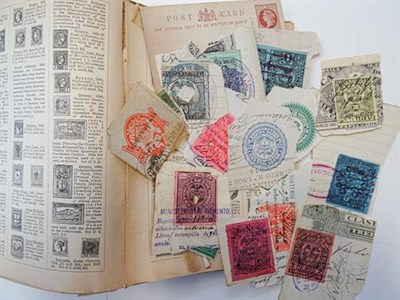 Lot 2048 - Worldwide, vintage collection in a 19th century Lincoln album containing hundreds of early...