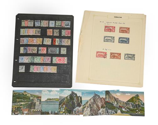 Lot 2067 - Gibraltar 1886-1953 ranges incl. 1898 sets mint and used, 1935 Jubilee set mint, 1938-51 to 10s...