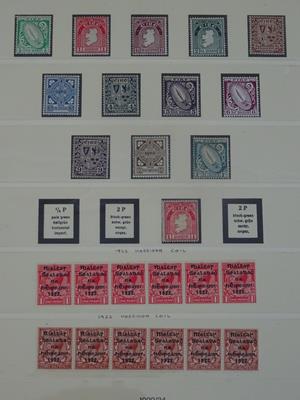 Lot 2072 - Ireland 1922-83, a mint or unmounted collection in a Lindner hingeless album, with overprints on GB