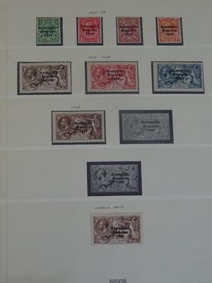 Lot 2072 - Ireland 1922-83, a mint or unmounted collection in a Lindner hingeless album, with overprints on GB