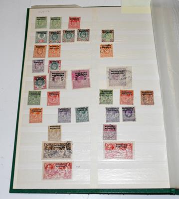 Lot 2081 - Morocco Agencies 1898-1957 collection in a stockbook, incl. 1898-1900 set mint, 1899 to 1p and...
