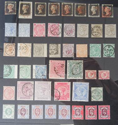 Lot 2112 - Great Britain, strong QV and KEVII collection, housed in an SG loose-leaf album, approx. 300...