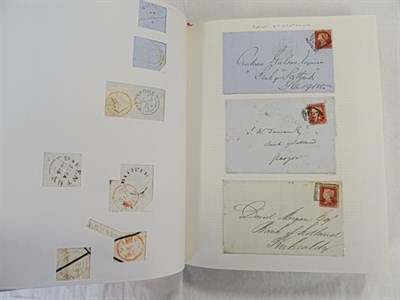 Lot 2117 - Great Britain, the Queen Victoria postal history volume, magnificent display of 19th century stamps