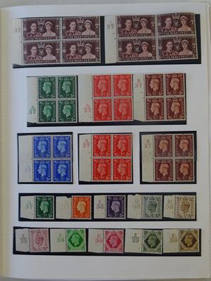 Lot 2119 - Great Britain, the KGVI and early QEII volume, approx. 1500 mint and used stamps as well as over 80
