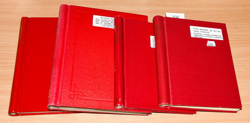 Lot 2142 - Great Britain, collection KGV to QEII written-up in four loose-leaf albums. Two volumes are...