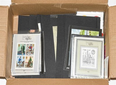 Lot 2156 - Miniature Sheets & Booklets 1978- 2008 all unmounted mint, the booklets mainly 1st's, miniature...