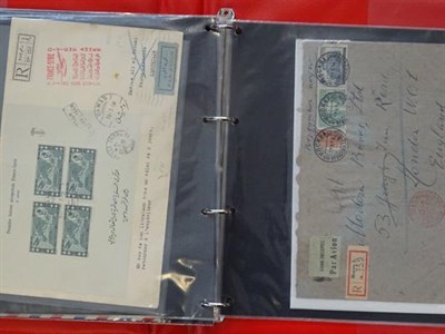 Lot 2199 - Worldwide Covers, Three Boxes of about 2500+ all-world covers 19th century onwards, including...
