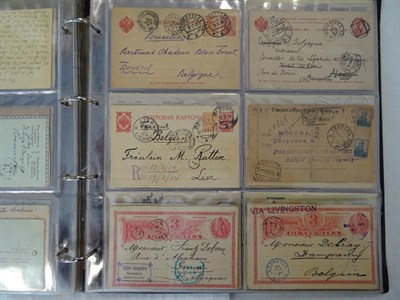 Lot 2202 - Worldwide Postal Stationery, large cover album with approx 200 used cards, 19th and early 20th...