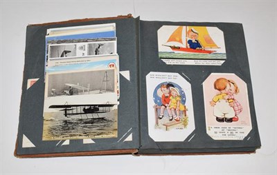 Lot 2225 - A Tan Album Containing Approx. 150 Subject Cards. These include a wide mixture such as Mickey...