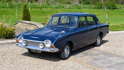 Lot 308 - 1968 Ford Corsair Deluxe Registration number: YOO 541F Date of first registration: 01/04/1968...