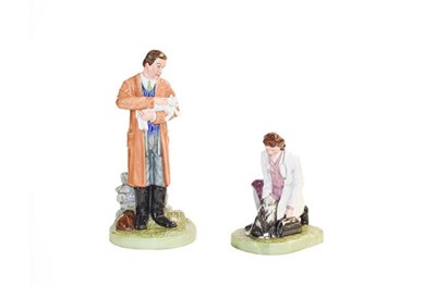 Lot 113 - Two Doulton figures, Town Vet and Country Vet (2)
