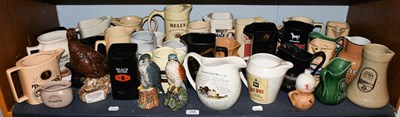 Lot 268 - A good collection of over forty whisky water jugs from various distilleries, including:...