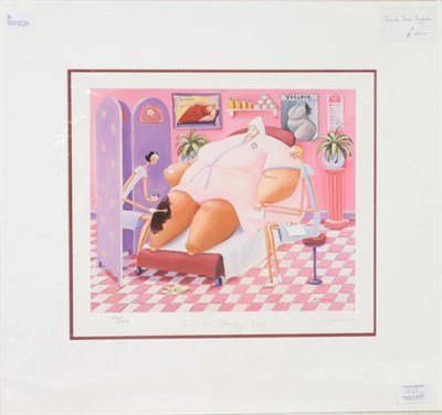 Lot 1023 - Sarah-Jane Szikora (Contemporary) ''Ladies Only Night'' Signed, inscribed and numbered 501/750,...