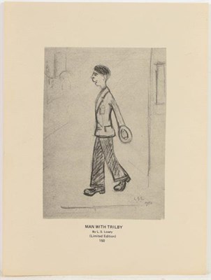 Lot 1092 - After Laurence Stephen Lowry RBA, RA (1887-1976)  Study of a standing girl Oil on canvas,...