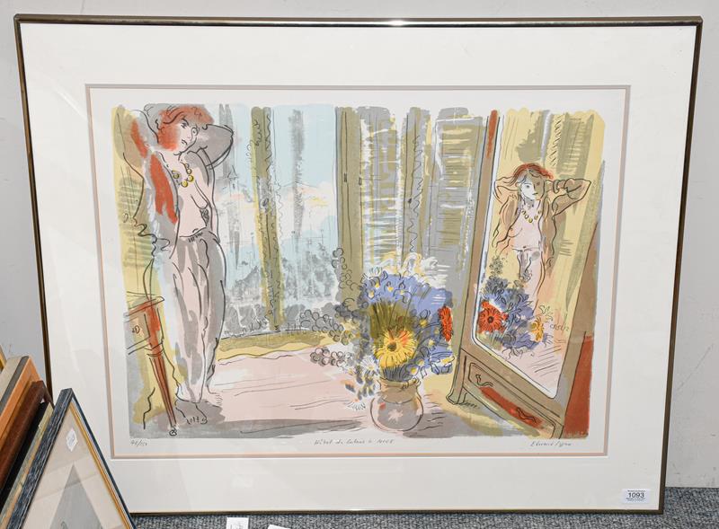 Lot 1093 - Edward Piper (1938-1990) ''Hotel de Calais á Nice II''  Signed, inscribed and numbered 48/150,...