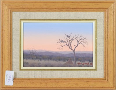 Lot 1136 - Wim Kosch (Contemporary) South African, African landscapes, Signed and dated (19)96, oil on...
