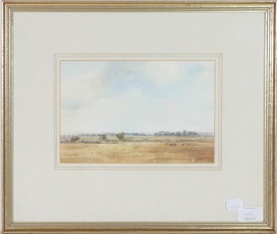 Lot 1140 - Kenneth Lauder (1916-2004) Summer Pasture, signed watercolour, 11cm by 17.5cm, together with...