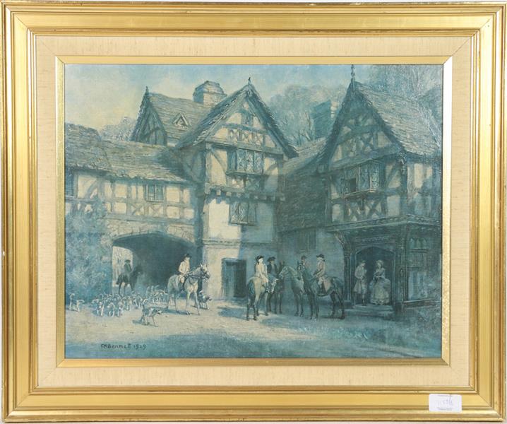 Lot 1153 Iris Burton, Harbour side Castle, signed