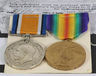 Lot 12 - Three First World War Pairs to the West Yorkshire Regiment, each comprising British War Medal...