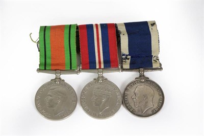 Lot 15 - A First/Second World War Long Service Group of Eight Naval Medals, awarded to J.51800 I.CARR....