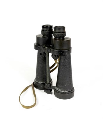 Lot 30 - A Pair of Second World War CF41 7X Naval Binoculars by Barr & Stroud, marked A.P No.1900A,...