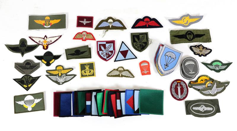 Lot 64 - A Collection of Sixty Late 20th Century Airborne Badges, British and other nationalities.
