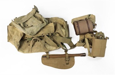 Lot 68 - A Quantity of Militaria, including two Field Telephone Sets F - one dated 1940, the other dated...