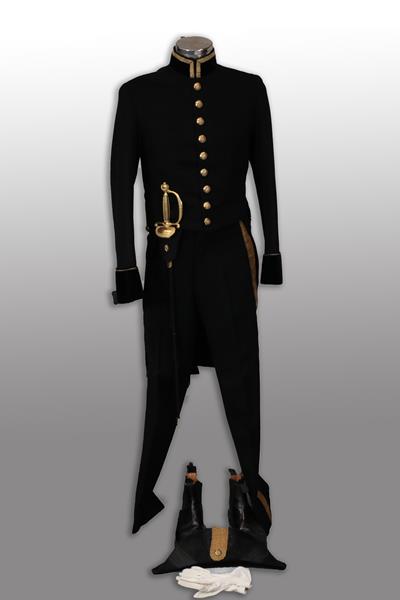 black and gold court dress of the privy council File:Privy Councillor's Full Dress Civil Coatee, 1st Class.jpg