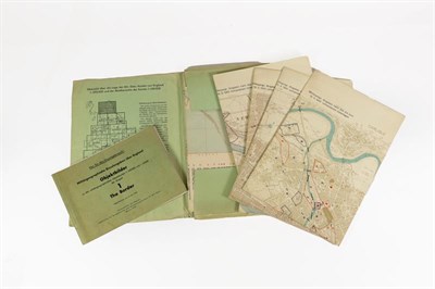 Lot 91 - Operation Sea Lion (The Proposed German Invasion of England) - Folder 'No.1 The Border', 1942,...