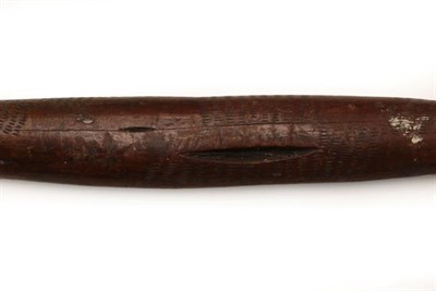 Lot 149 - A 19th Century Australian Aboriginal Waddy, with slightly pointed head and butt, and incised...