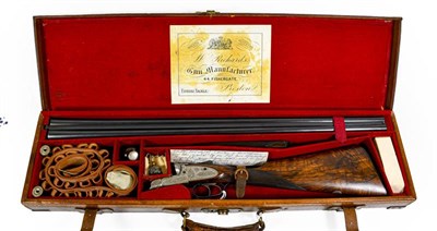 Lot 178 - SHOTGUN CERTIFICATE REQUIRED FOR THIS LOT A 12 Bore Side by Side Double Barrel Sidelock Ejector...