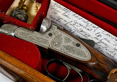 Lot 178 - SHOTGUN CERTIFICATE REQUIRED FOR THIS LOT A 12 Bore Side by Side Double Barrel Sidelock Ejector...