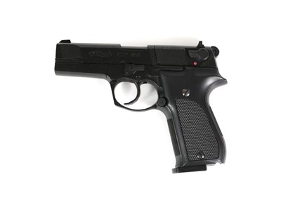 Lot 181 - PURCHASER MUST BE 18 YEARS OF AGE OR OVER A Walther CP 88 4'' Black .177 Calibre Air Pistol,...