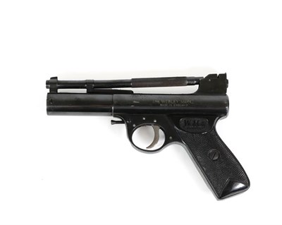 Lot 183 - PURCHASER MUST BE 18 YEARS OF AGE OR OVER A Webley & Scott ''Mark I'' .22 Calibre Air Pistol, circa