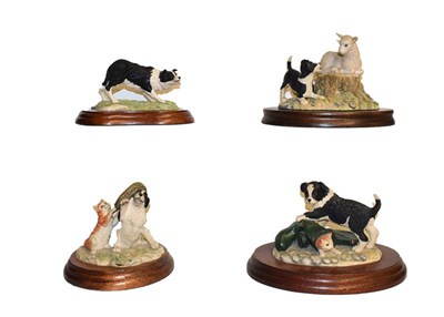 Lot 12 - Border Fine Arts Collie models including 'Bob', 'Sweep', 'First Lesson', 'Hen Pecked', etc (qty...
