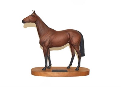 Lot 34 - Beswick Connoisseur Horses comprising Red Rum, model No. 2510, Mill Reef, model No. 2422 and...