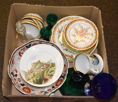 Lot 35 - A tray of 19th century English and Continental porcelain figures including a pair of Dresden...