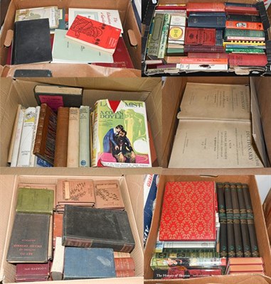 Lot 386 - Modern literature. A large collection of modern literature and miscellaneous books, including:...